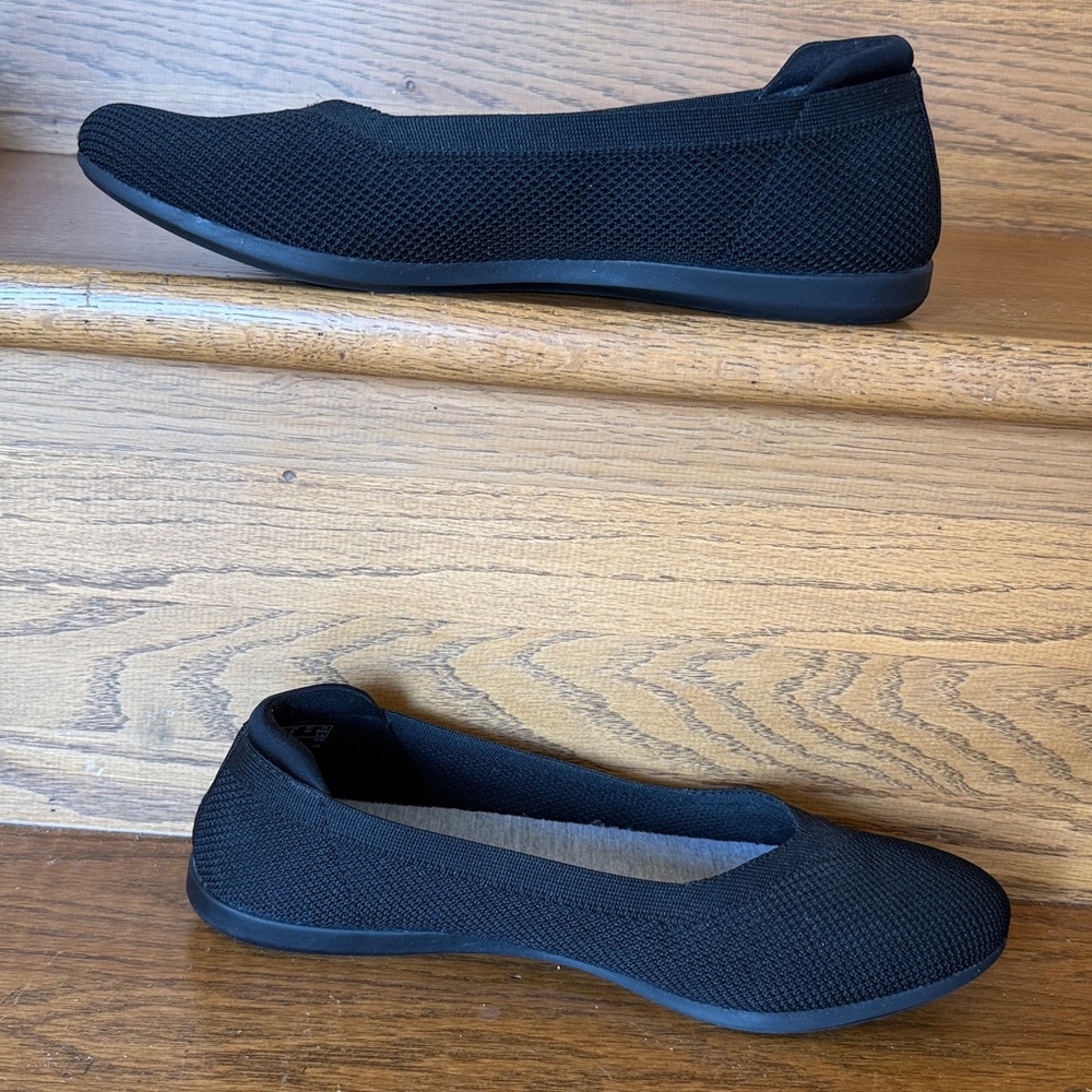 Clarks Cloudsteppers black ballet flat removeable… - image 4
